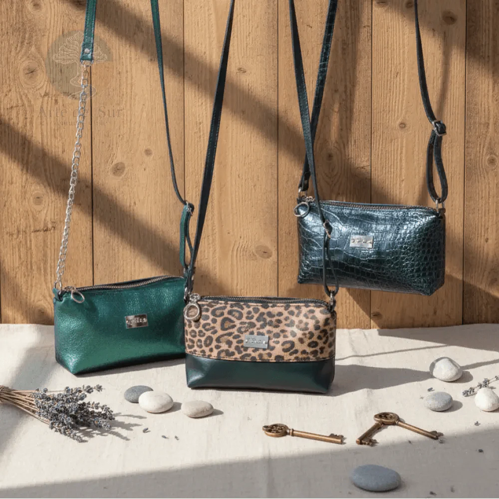 Cartera Cuero Anto - Arte del Sur